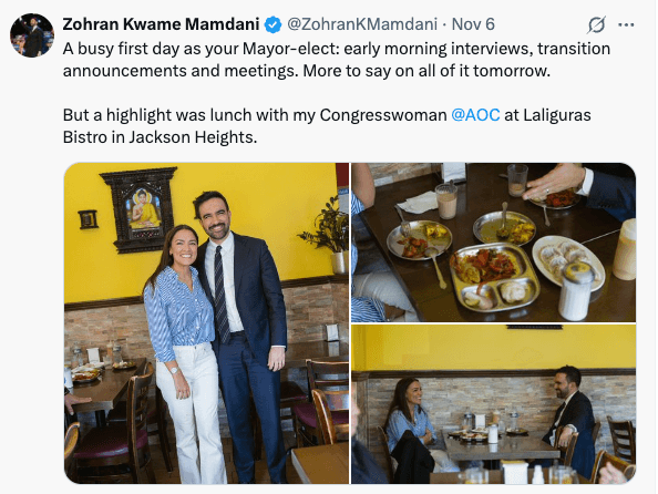 New York’s New Mayor Zohran Mamdani Celebrates Victory with Nepali Momo in Jackson Heights - Featured image